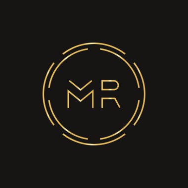 Baş harfli Bay Logo Tasarım Şablonu. Soyut Harf Bay Logo Tasarımı