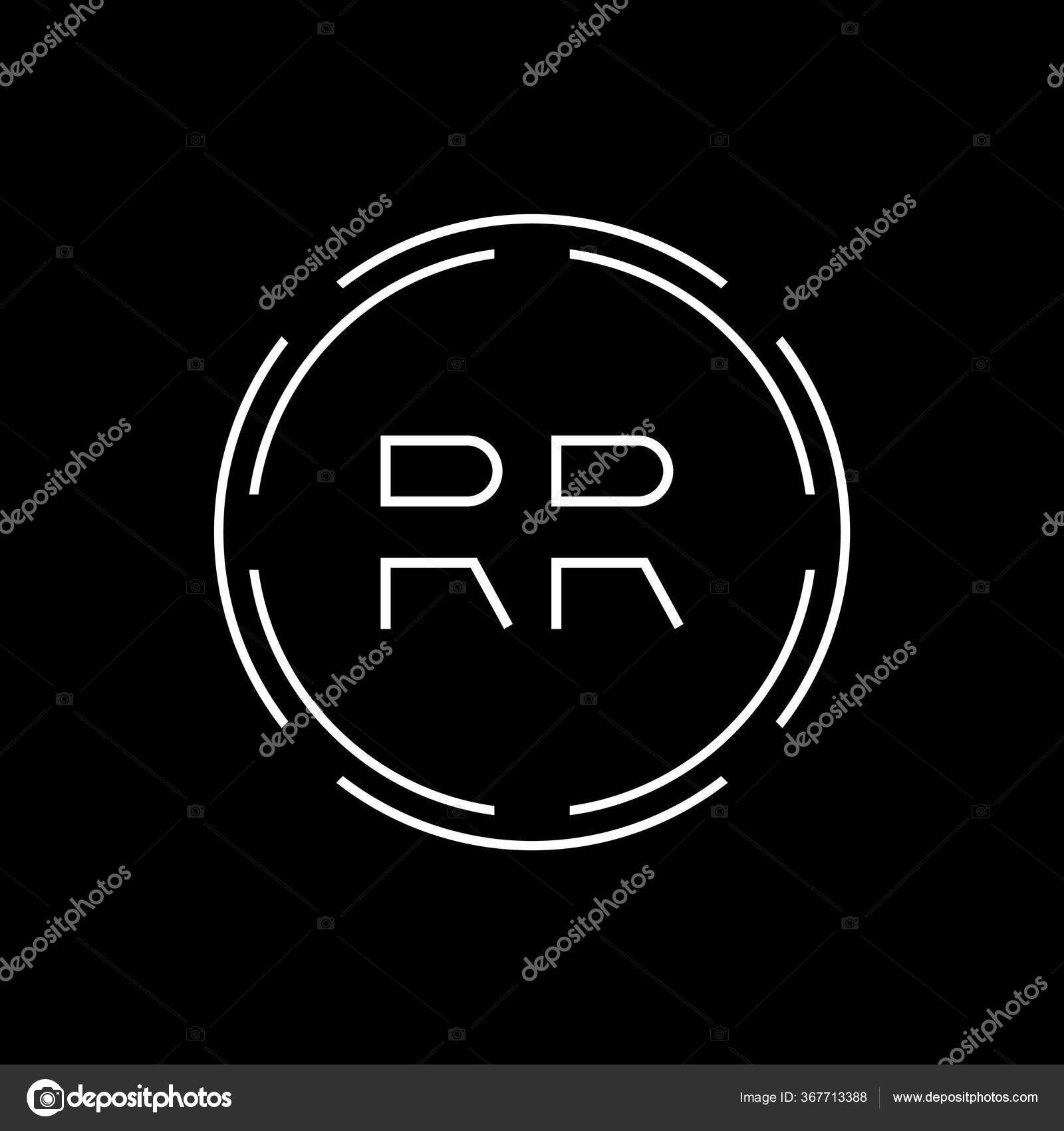 Initial Letter Logo Creative Typography Vector Template Digital Abstract Letter Vector Image By C Ranahamid Vector Stock