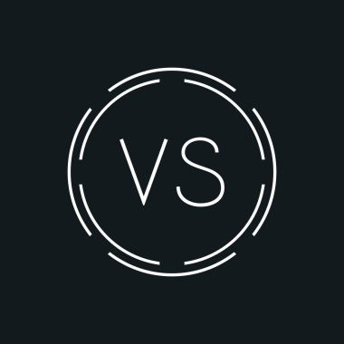 Yaratıcı Harf ve Logo Yaratıcı Tipografi Vektör Şablonu. Dijital Soyut Harf Logo Tasarımı.