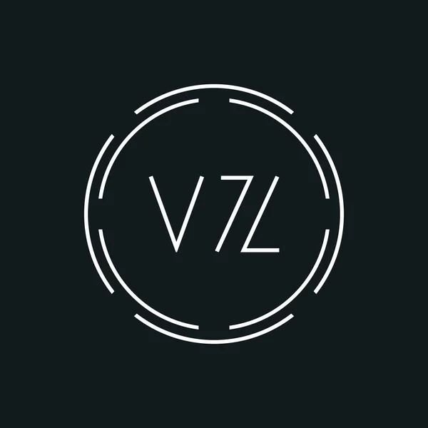 Creative Letter Logo Creative Typography Vector Template Design Loga Digitálního — Stockový vektor