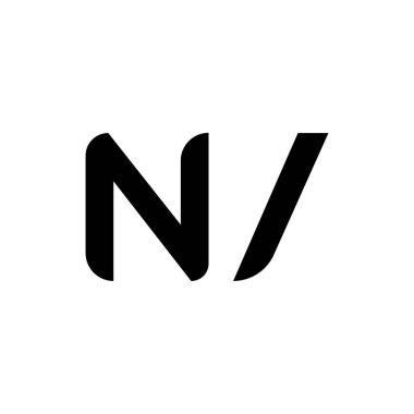 İlk Harf NV Logo Tasarım Vektör Şablonu. Yaratıcı Soyut NV Harf Logosu Tasarımı