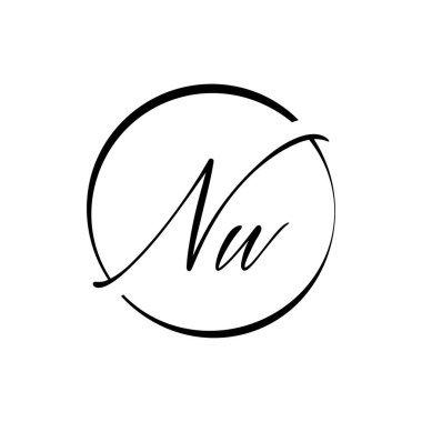 İlk Harf NW Logo Tasarım Vektör Şablonu. Yaratıcı Soyut NW Harf Logosu Tasarımı