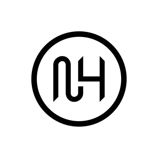 Αρχικό Πρότυπο Διάνυσμα Σχεδιασμού Λογότυπων Δημιουργικός Αφηρημένος Σχεδιασμός Λογότυπων Γραμμάτων — Διανυσματικό Αρχείο