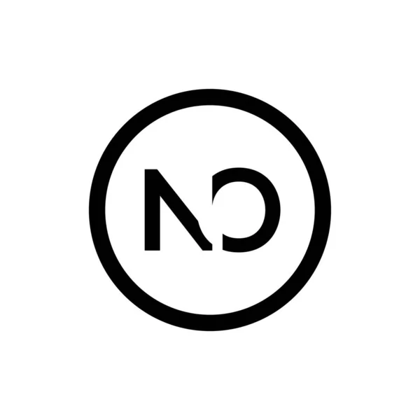 Αρχικό Γράμμα Λογότυπο Σχεδιασμός Διάνυσμα Πρότυπο Δημιουργικό Αφηρημένο Σχέδιο Λογότυπων — Διανυσματικό Αρχείο