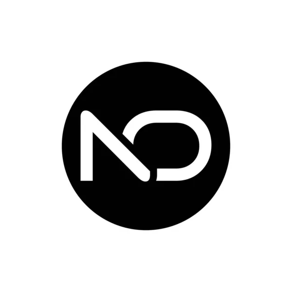 Αρχικό Γράμμα Λογότυπο Σχεδιασμός Διάνυσμα Πρότυπο Δημιουργικό Αφηρημένο Σχέδιο Λογότυπων — Διανυσματικό Αρχείο