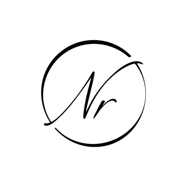 Початкова Літера Дизайн Логотипу Векторний Шаблон Креативний Абстрактний Літерний Дизайн — стоковий вектор