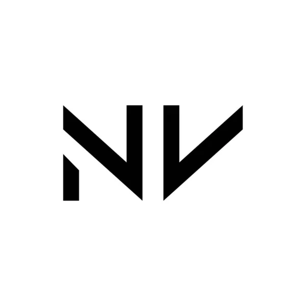 Kezdeti Levél Logo Design Vector Template Creative Abstract Betűtervezés — Stock Vector