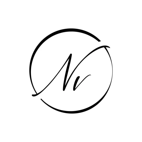 Initiële Brief Logo Design Vector Template Creative Abstract Letter Logo — Stockvector