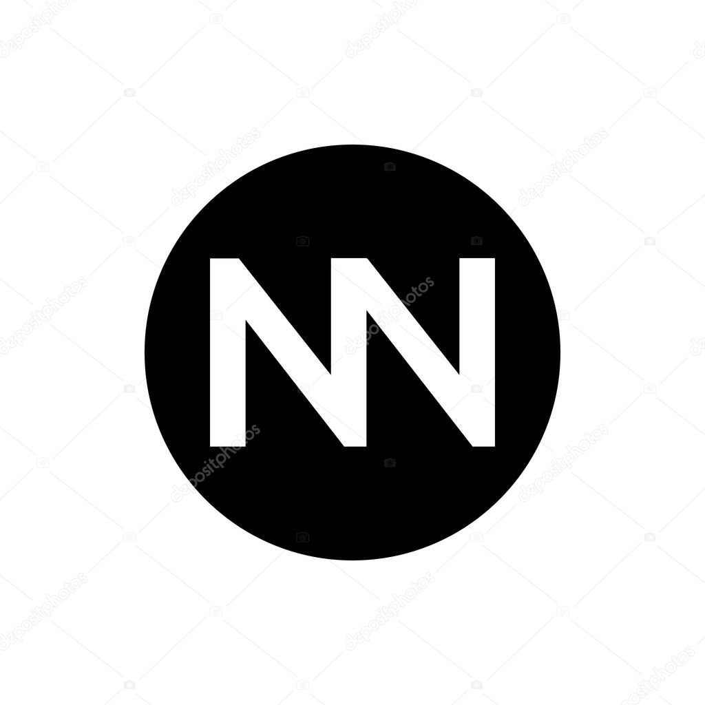 Initial Letter NN Logo Design Vector Template. Creative Abstract NN Letter Logo Design