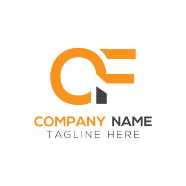 İlk Basit Logo Tasarım Vektör Şablonu. Harf Logosu Tasarımı Özeti