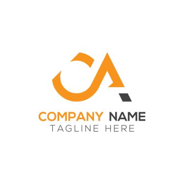 İlk Basit Harf OA Logo Tasarım Vektör Şablonu. Soyut Asgari OA Harf Logosu Tasarımı