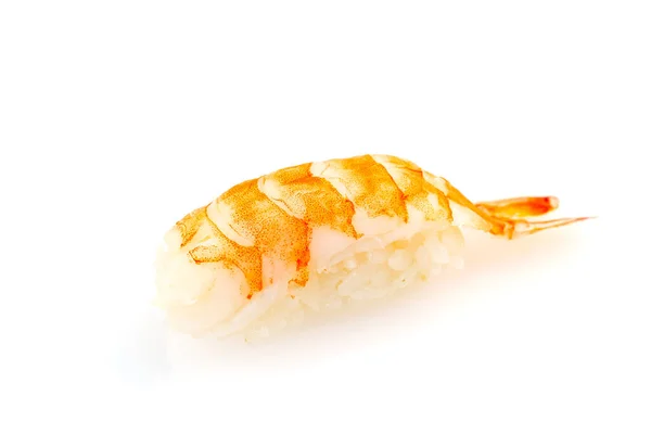 Παραδοσιακό ιαπωνικό σούσι και nigiri απομονωμένα σε λευκό φόντο. Κλείσιμο φωτογραφιών — Φωτογραφία Αρχείου