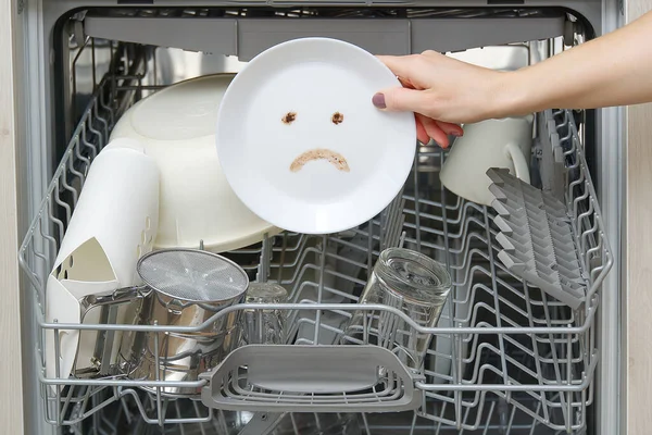 broken dishwasher