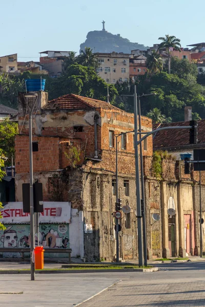 Barrio Gamboa, ubicado en la región portuaria de Río de Janeiro . — Foto de Stock