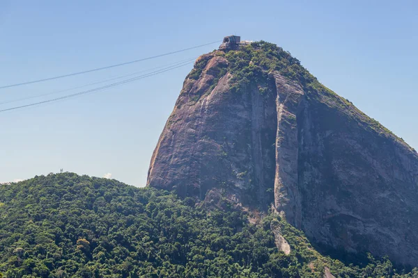 Zuckerhut Aus Einem Anderen Blickwinkel Rio Janeiro Brasilien — Stockfoto