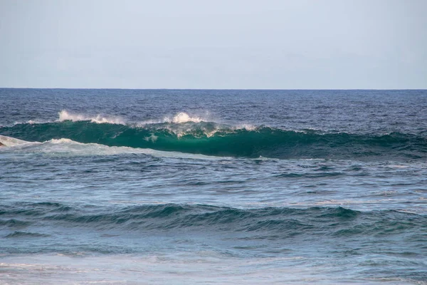 Rompiendo Olas Tercera Losa Playa Arpoador Río Janeiro Brasil — Foto de Stock