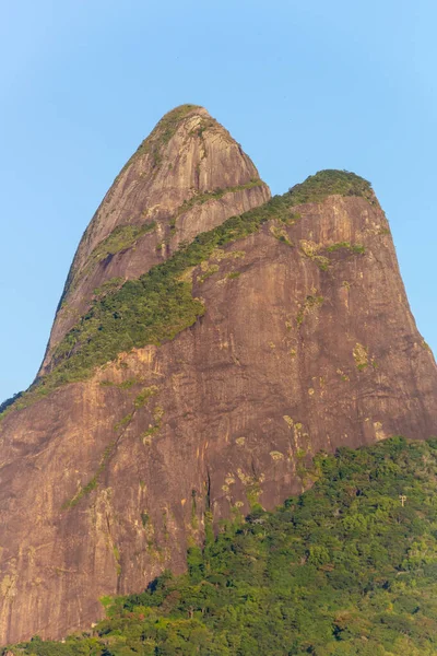 Zwei Hill Brothers Rio Janeiro Brasilien — Stockfoto