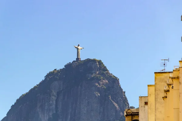 Estatua Cristo Redentor Río Janeiro Brasil Mayo 2020 Estatua Cristo —  Fotos de Stock