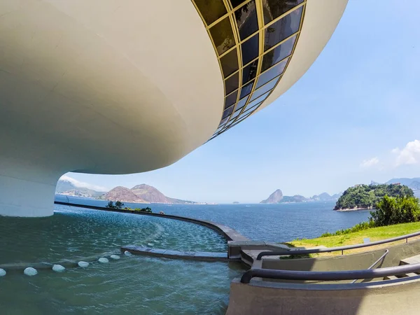 Museet För Samtidskonst Mac Niteri Rio Janeiro Brasilien Juli 2015 — Stockfoto