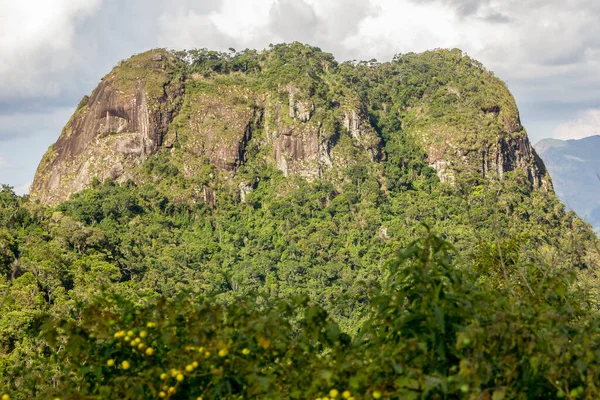 Vista Los Tres Picos Nuevo Friborg Rio Janeiro Brasil —  Fotos de Stock