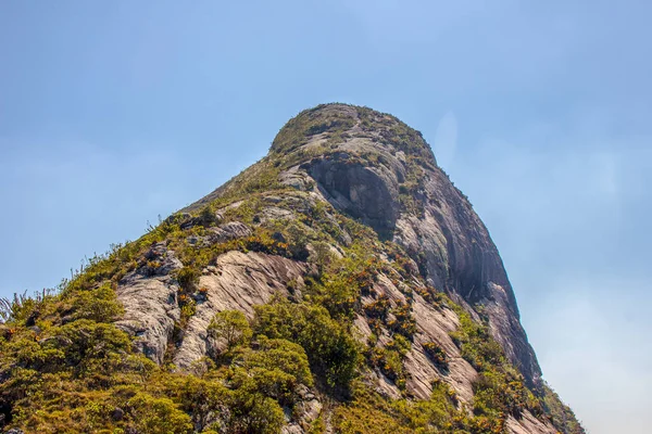 Κορυφή Του Κεφαλιού Του Δράκου Νέο Φράιμπουργκ Στο Ρίο Ντε — Φωτογραφία Αρχείου