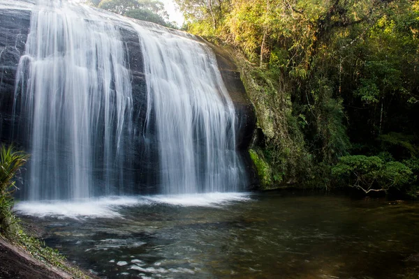 Cascada Siete Caídas Serra Bocaina Sao Paulo Brasil — Foto de Stock