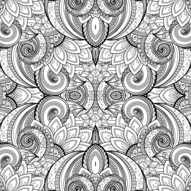 Dikişsiz soyut kabile desen