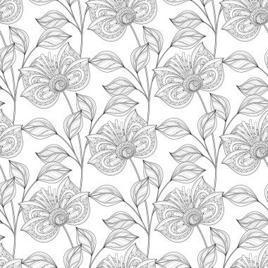 Kusursuz çiçek deseni