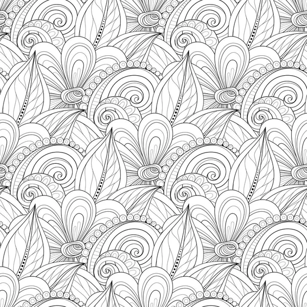 Modèle floral sans couture — Image vectorielle