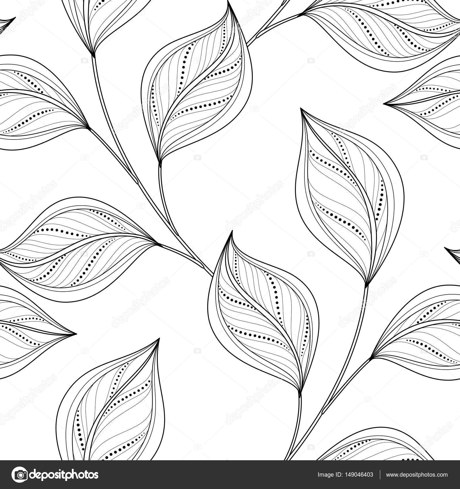 Seamless Floral Pattern Stock Vector Krivoruchko 149046403