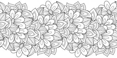 Kusursuz çiçek deseni