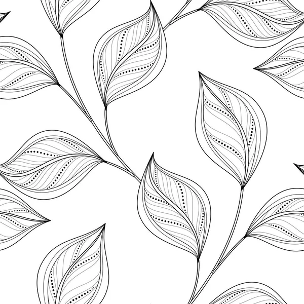 Seamless Floral Pattern — Stock Vector