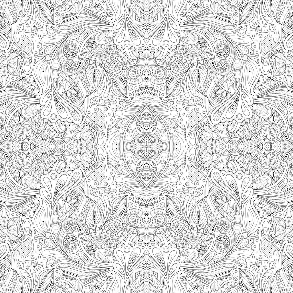 Seamless Abstract floral Pattern