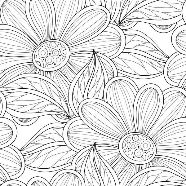 Seamless floral Ornate Pattern
