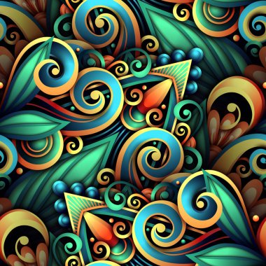 Kusursuz çiçek deseni