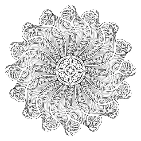 Mandala decorativa hermosa — Vector de stock