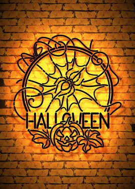 Cadılar Bayramın kutlu olsun tebrik kartı şablonu