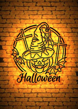 Cadılar Bayramın kutlu olsun tebrik kartı şablonu