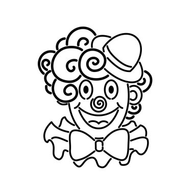 April Fool's Day, mutlu doğum günü konsantrasyon için tebrik kartı şablonu