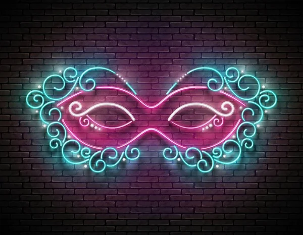 Masque Mascarade Mardi Gras — Image vectorielle