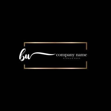 İlk el yazısını ve imza logo vektörünü yapıştır.