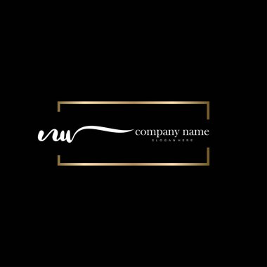 Şimdi ilk el yazısı ve imza logo vektörü.