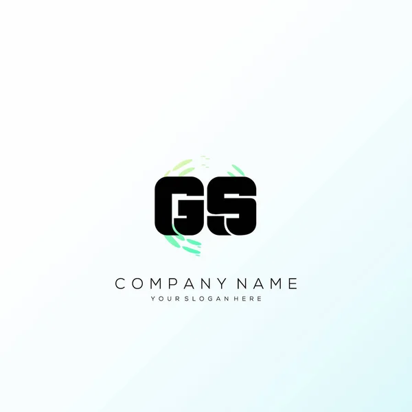 文字G複数のカラフルなロゴデザインベクトル — ストックベクタ