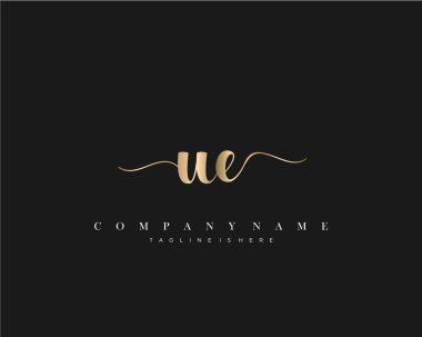 El yazısı el yazısı şablon vektörünü kullan.