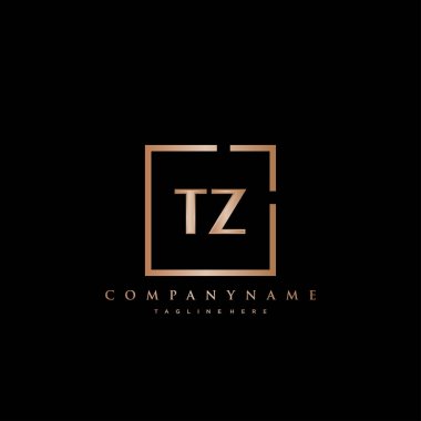 Tz Başlangıç Lüks logo vektörü.