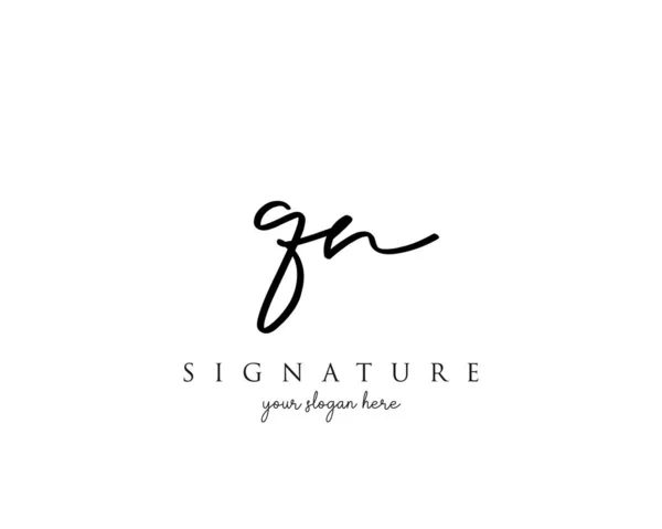 Letter Signature Логотип Вектор — стоковый вектор