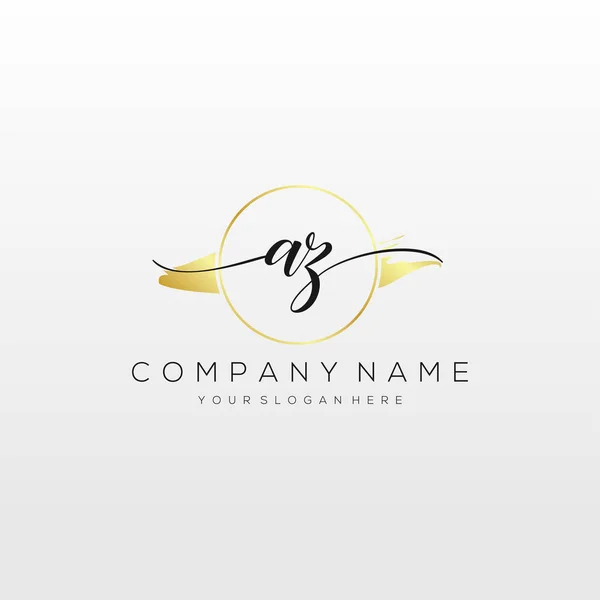 Handwriting Logo Vector Logo Business Beauty Fashion Another — 스톡 벡터