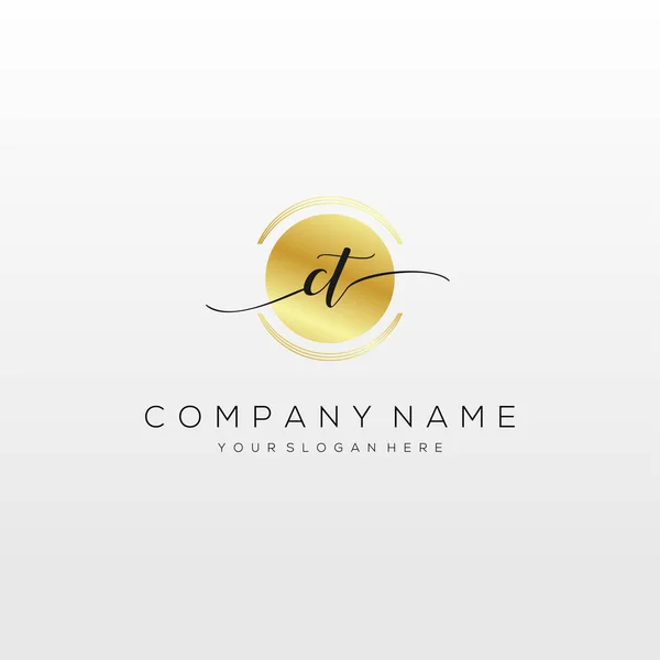 Початковий Вектор Почерку Logo Logo Business Beauty Fashion Another — стоковий вектор