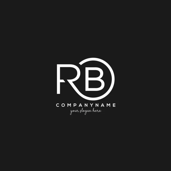 Imagens vetoriais Logotipo da letra rb | Depositphotos
