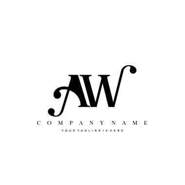 İlk Harf Logo Şablonu Tasarımı